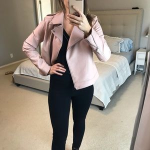 Ann Taylor LOFT faux leather jacket